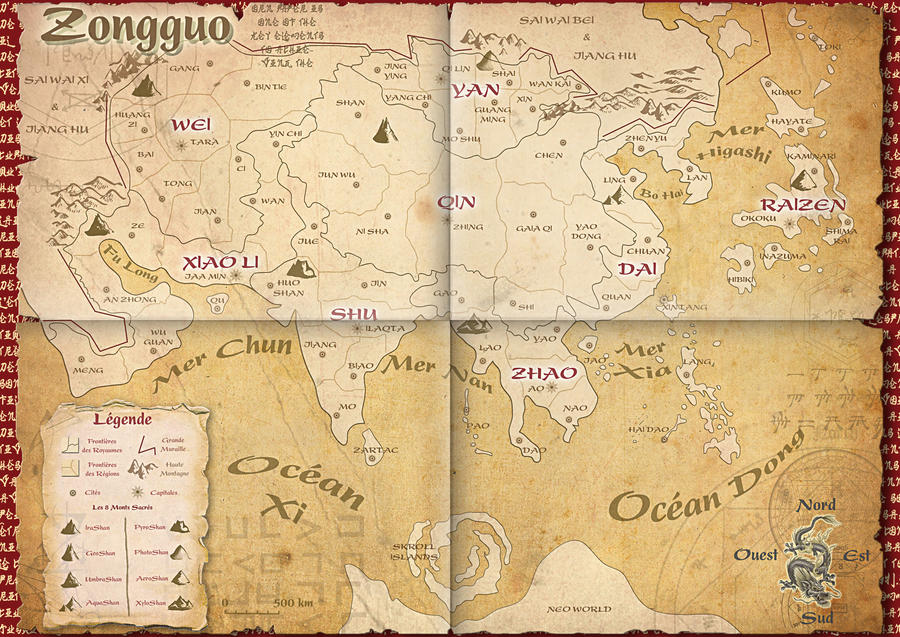 Zonchio Map Map Zhongguo by Kaptain-Spyder on DeviantArt