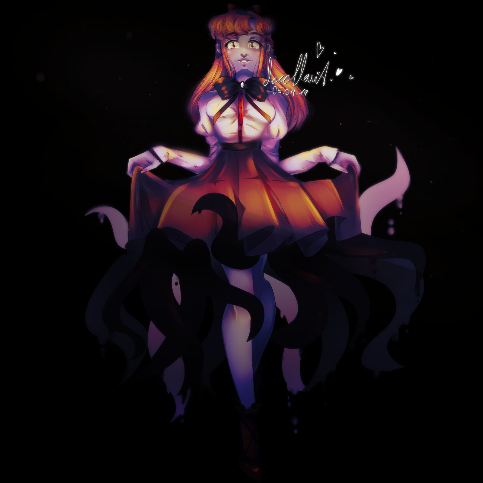 Tentacle Girl by decollavit on DeviantArt