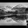 Lake Side Mountain View mono