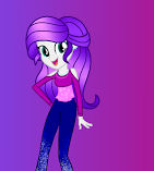 Equestria Girls OC - Violett