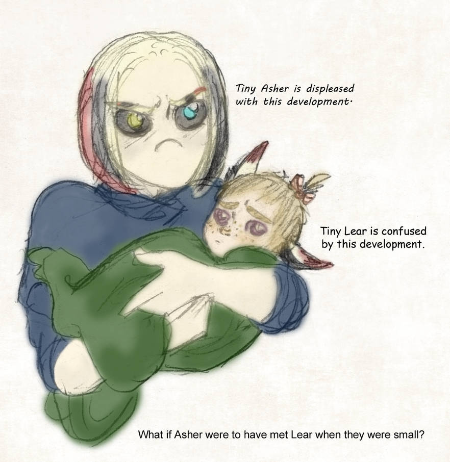 Babyface AU by Lear-is-not-amused on DeviantArt