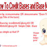 How To Credit Bases and Base Makers