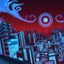 Nightwing City Scape