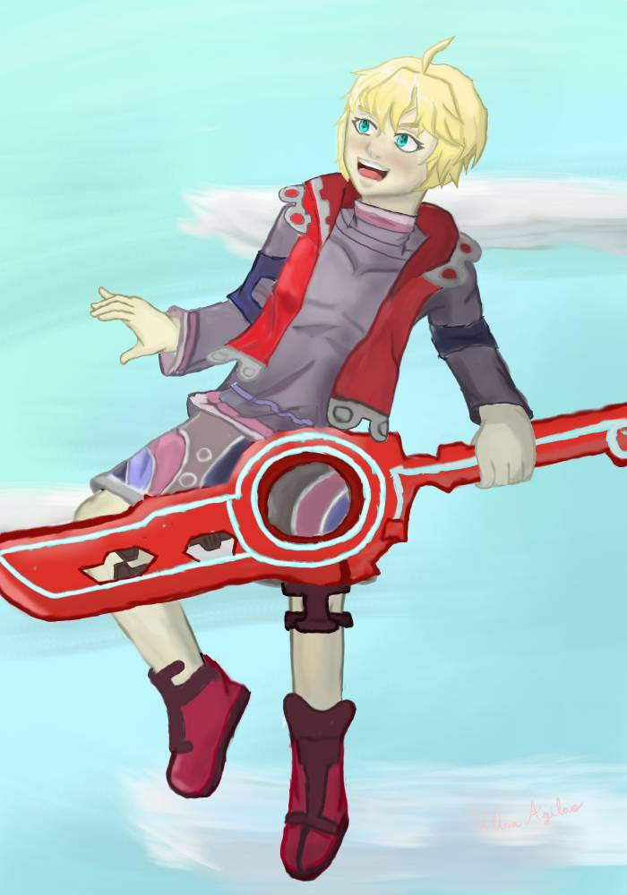 Deviantart Shulkkid Shulk by UltraAgilao on DeviantArt