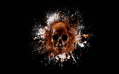 Splattered Skull