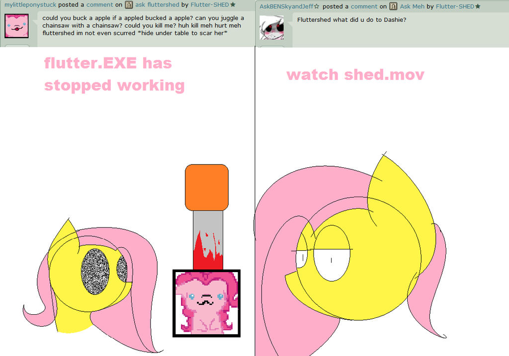 Fluttershed Ask Fluttershed by RabidRats on DeviantArt