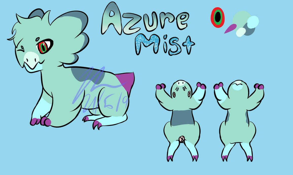 Azure Mist ref by ShadowNCTzen on DeviantArt