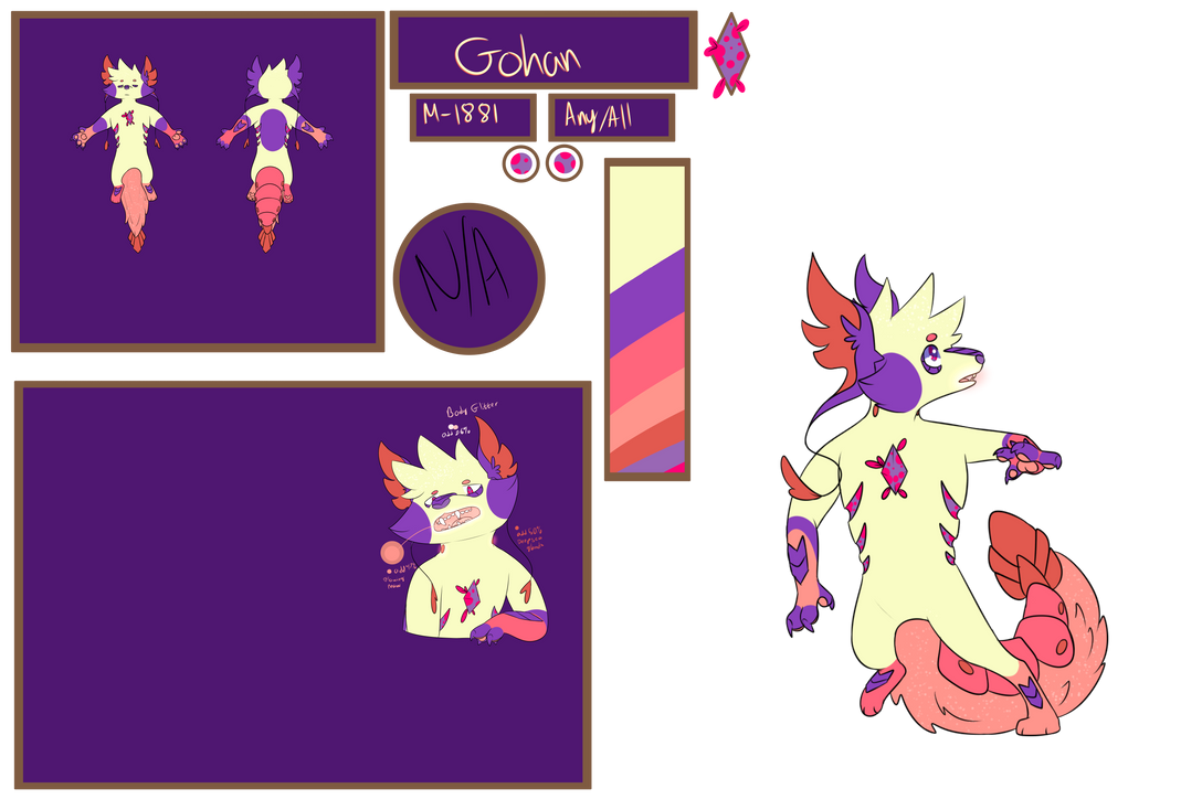 Gohan Ref by ShadowNCTzen on DeviantArt