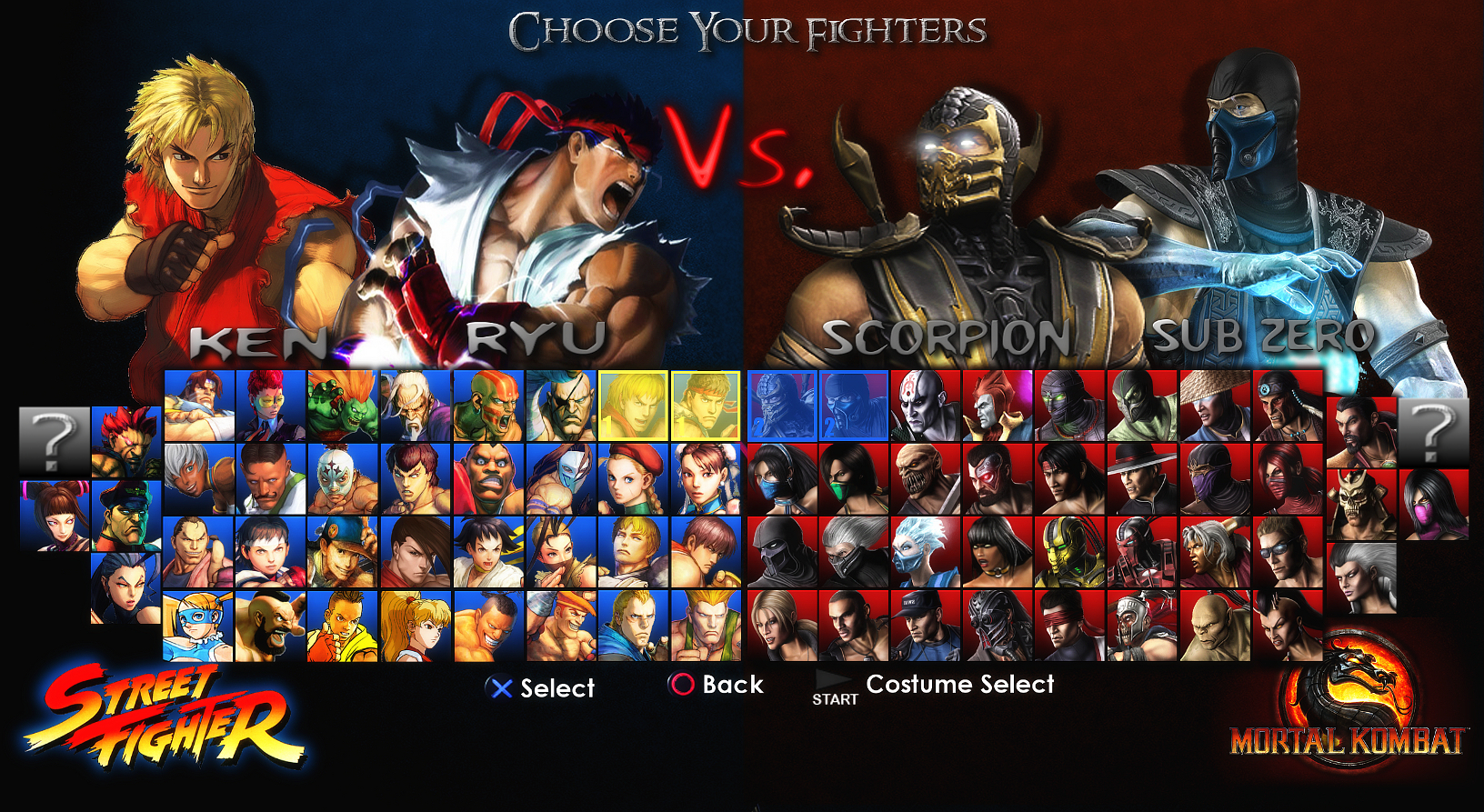 Mortal Kombat vs. Street Fighter: Which Has the Better Roster