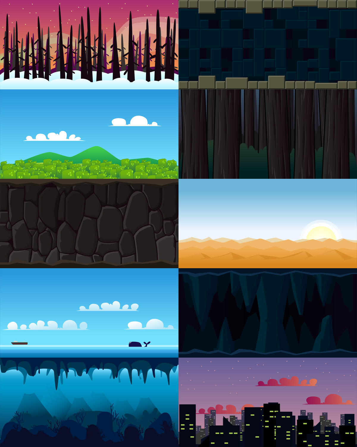 2D Game Background animation by Sobeks on DeviantArt