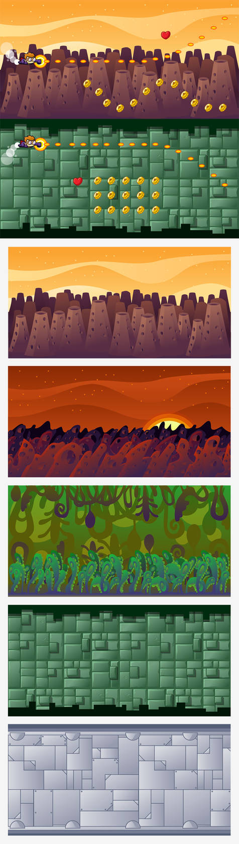 Game Backgrounds #3 by hamdirizal on DeviantArt