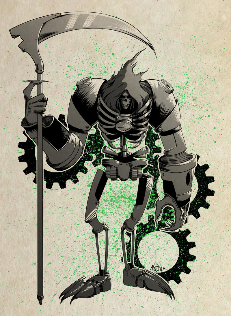 Character Design: Grim Reaper by Alejkito on DeviantArt
