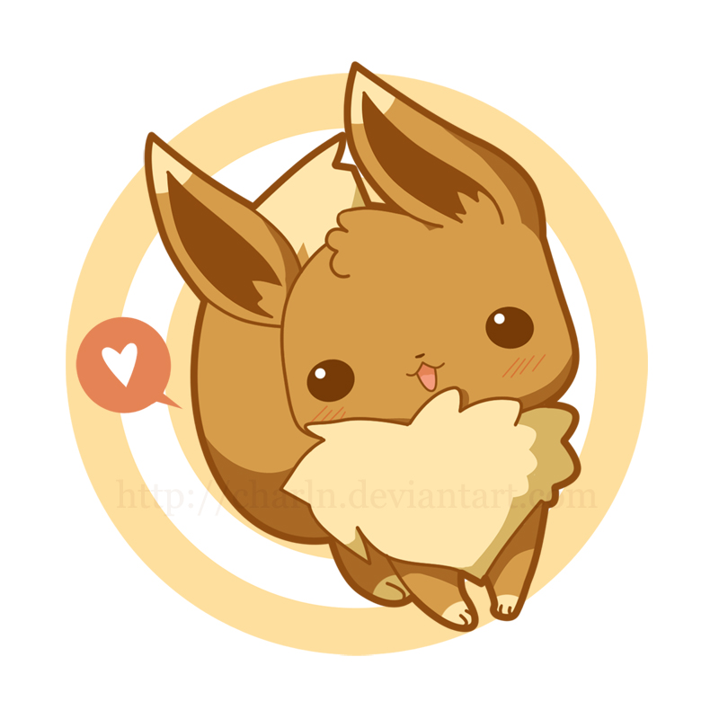 PKM button Evee