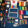 My traditional art materials collection