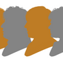 Doctor Who 50th Anniv. Doctor Silhouettes Digital