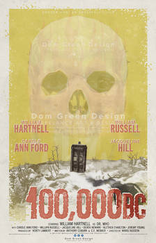 Doctor Who: 100,000BC Poster