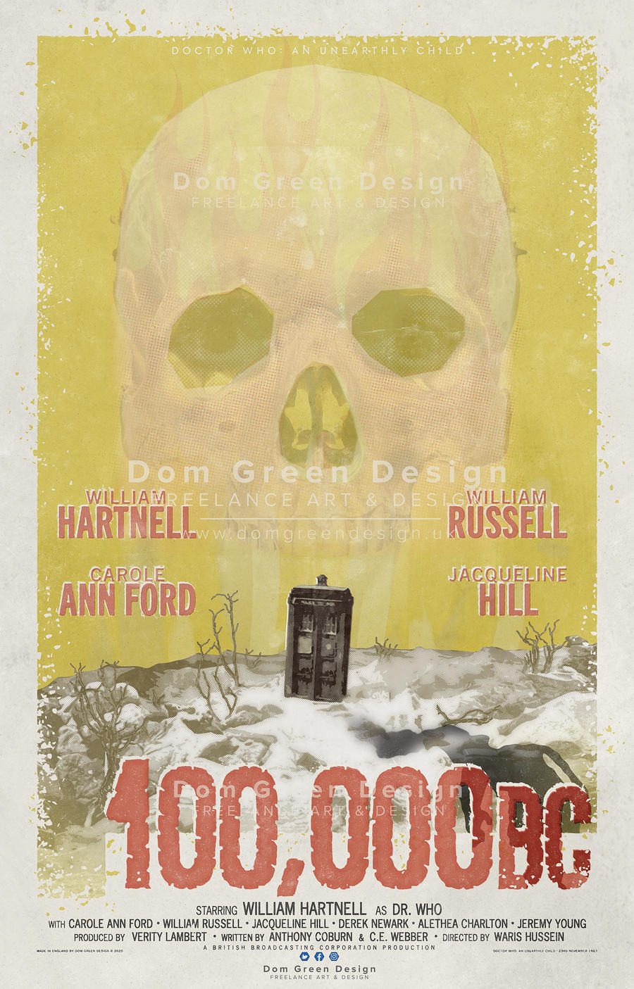 Doctor Who 100 000bc Poster By Domgreendesign On Deviantart Doctor Who 100 000bc Poster By Domgreendesign On Deviantart