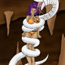 Yoruichi in Snake and Tentacle Peril
