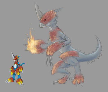 Flamedron Explore the Best Flamedramon Art | DeviantArt