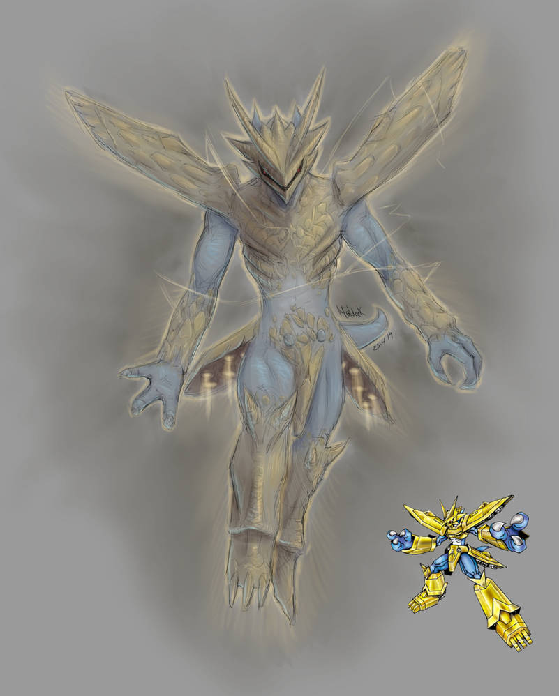 Magnamon - 02 Monster Series by Maldock on DeviantArt