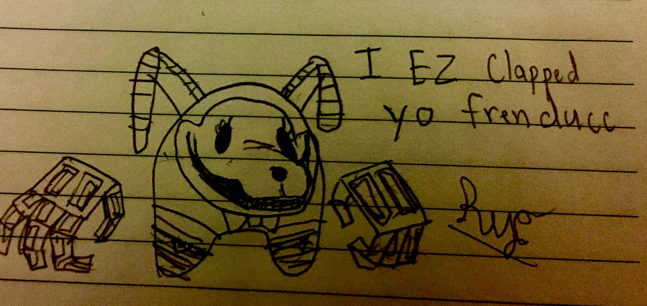 When the rabbit is sus by RyoAizawa on DeviantArt