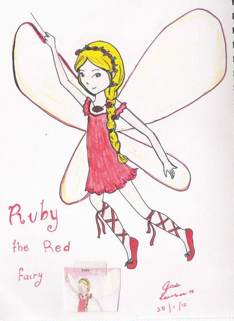 Ruby the Red fairy by RaInB0w14 on DeviantArt