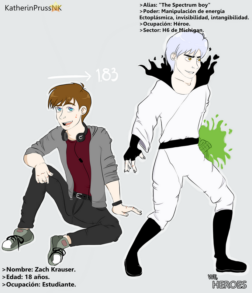 Spectrum Boy HEROES: The Spectrum boy OC by KatherinPrussNK on DeviantArt