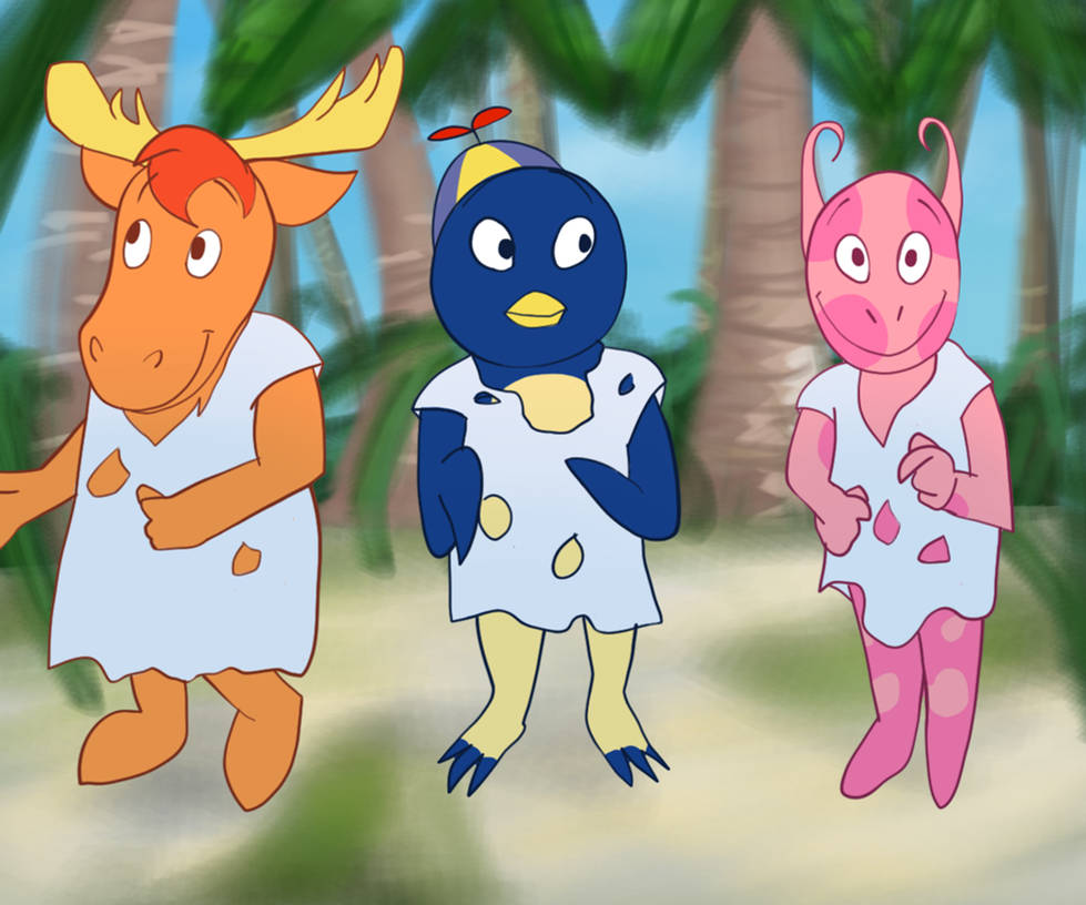 Frontyardigans Castaways Castaways by Fawnadeer on DeviantArt