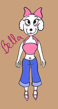 Drawlloween Day 26: Doll - Bella Luna Scruffy