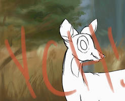 Meadow Stroll Deer YCH *OPEN*