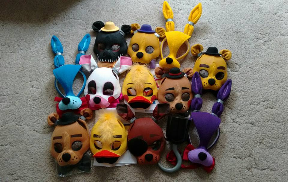 Even more FNaF masks