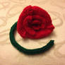 Knitted Stem Rose