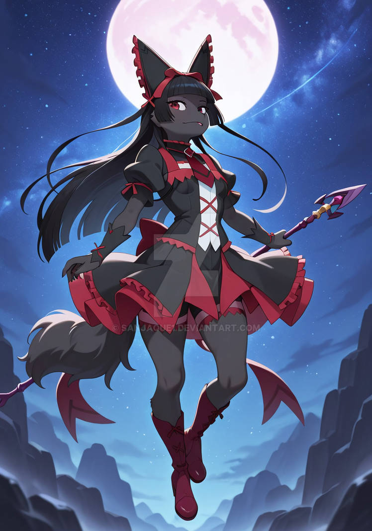 Rory Night Rory jumping in the night sky by Sanjaque1 on DeviantArt