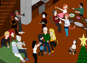 RWBY Christmas Party at Consty