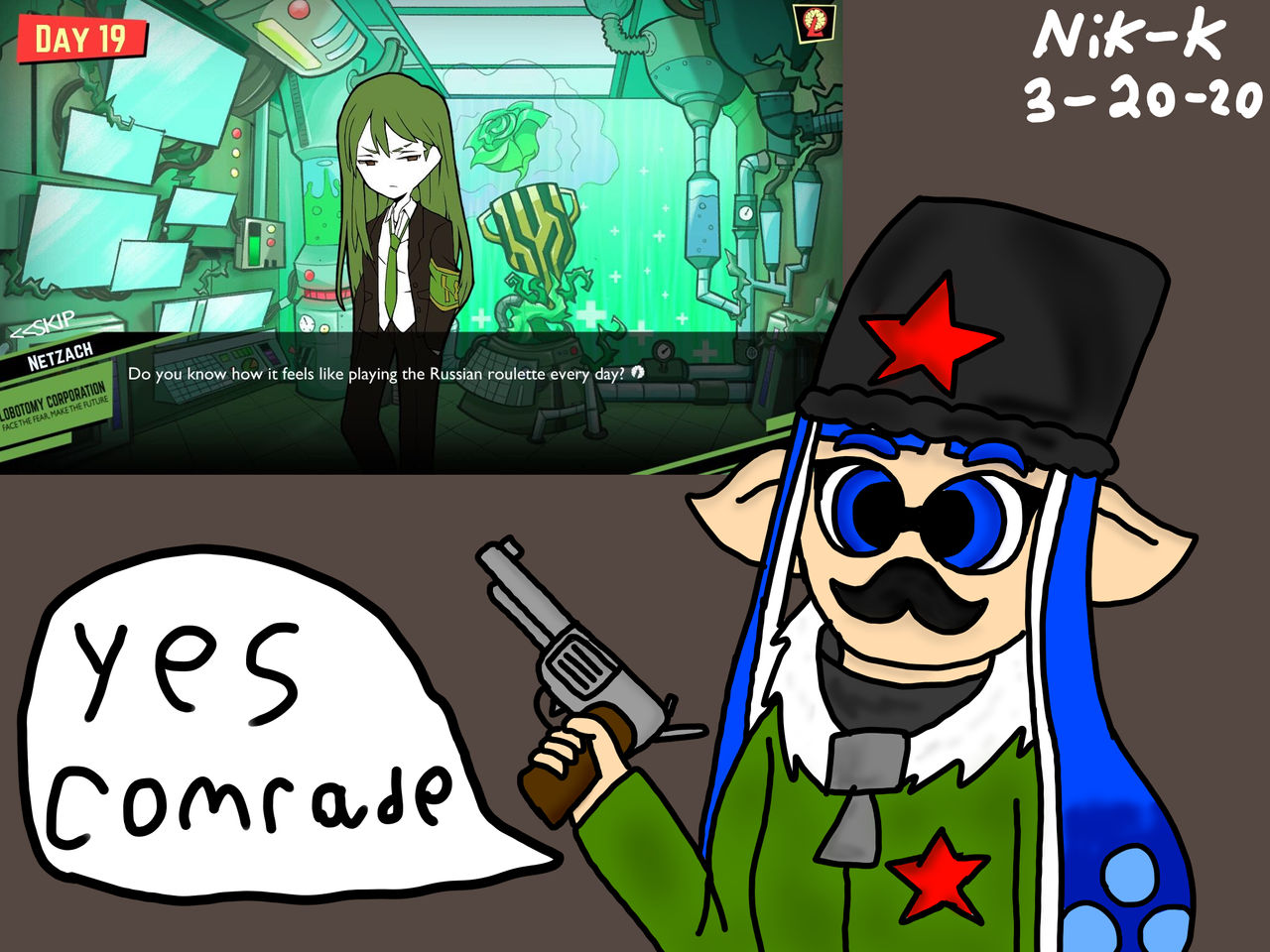 Russian Roulette Joke by Springtraptv3 on DeviantArt