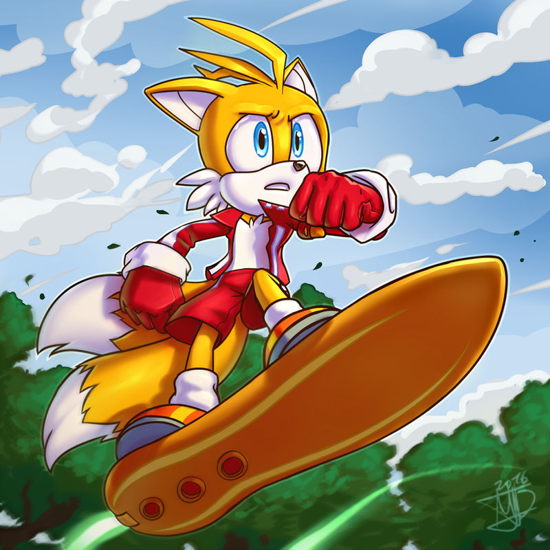 Free Rider Tails CM:Tails the Rider by debrodis on DeviantArt
