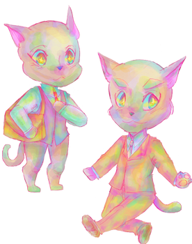 Cats in Suits