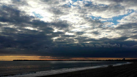 another sunset on a beach