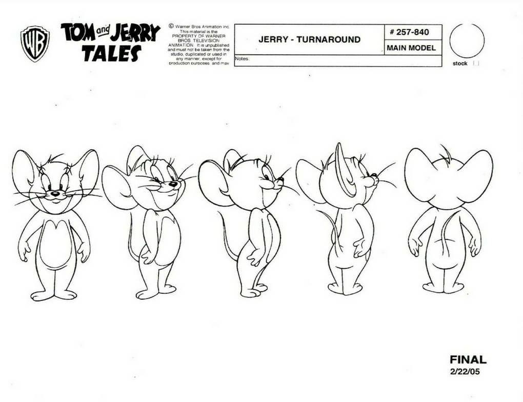 Jerry Character Rig Tom and Jerry Tales - Jerry Concept Art #1 by InstitionForever1994 on ...