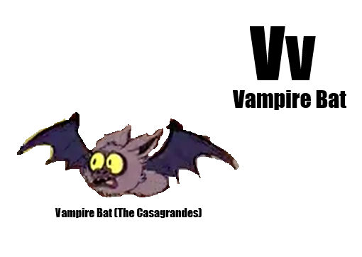 V for Vampire Bat - Vampire Bat (The Casagrandes) by ...