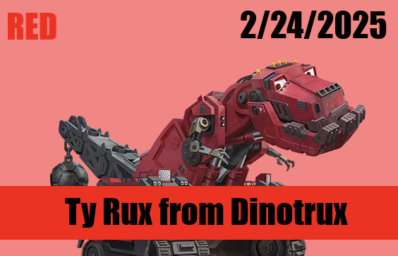 My CSM Daily Month 1 Day 24 Red - Ty Rux by InstitionForever1994 on ...