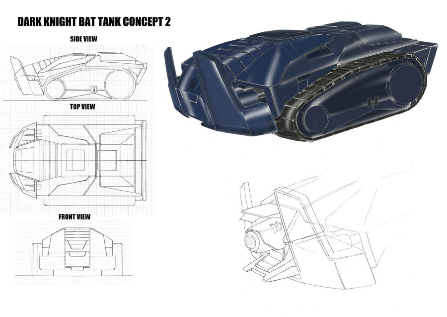 Batman Bat Tank Concept Design by alexanderkubalsky on DeviantArt