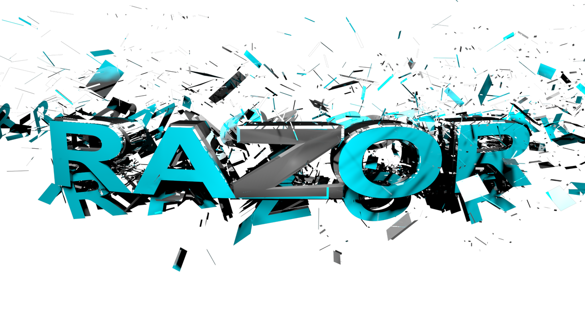 BLUE EXPLOSION RAZOR by JorgeTheDJ on DeviantArt