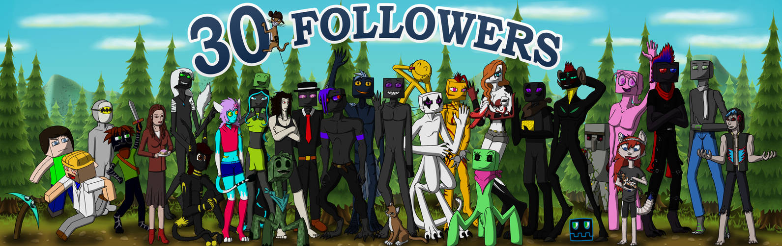 30 Followers (Erwin and his Tumblr)