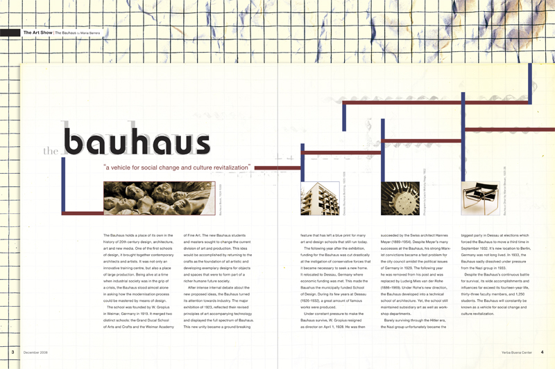 The Bauhaus Spread 2nd Version