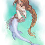 Mermaid with braid