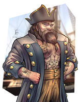 Dwarf Pirate - Commission