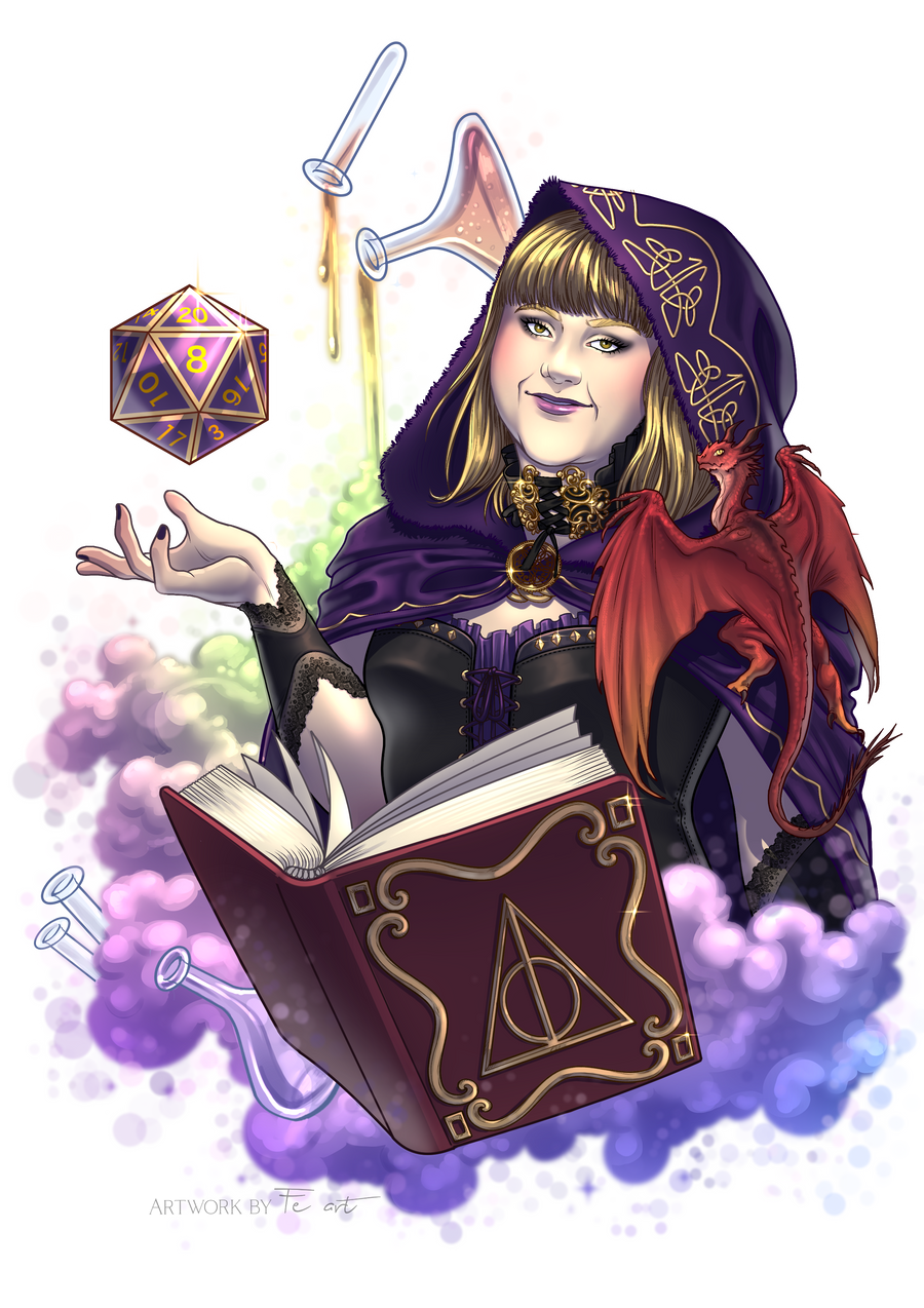 Dungeon Master Commission by ElenaFeArt on DeviantArt