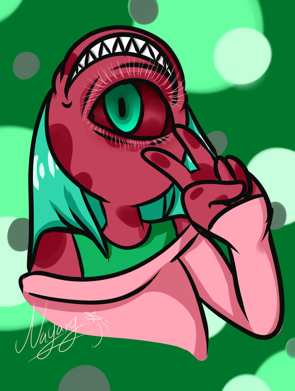 Alien ROSADO by NagarySumiku on DeviantArt