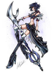 Sailor Saturn Keyblade Master